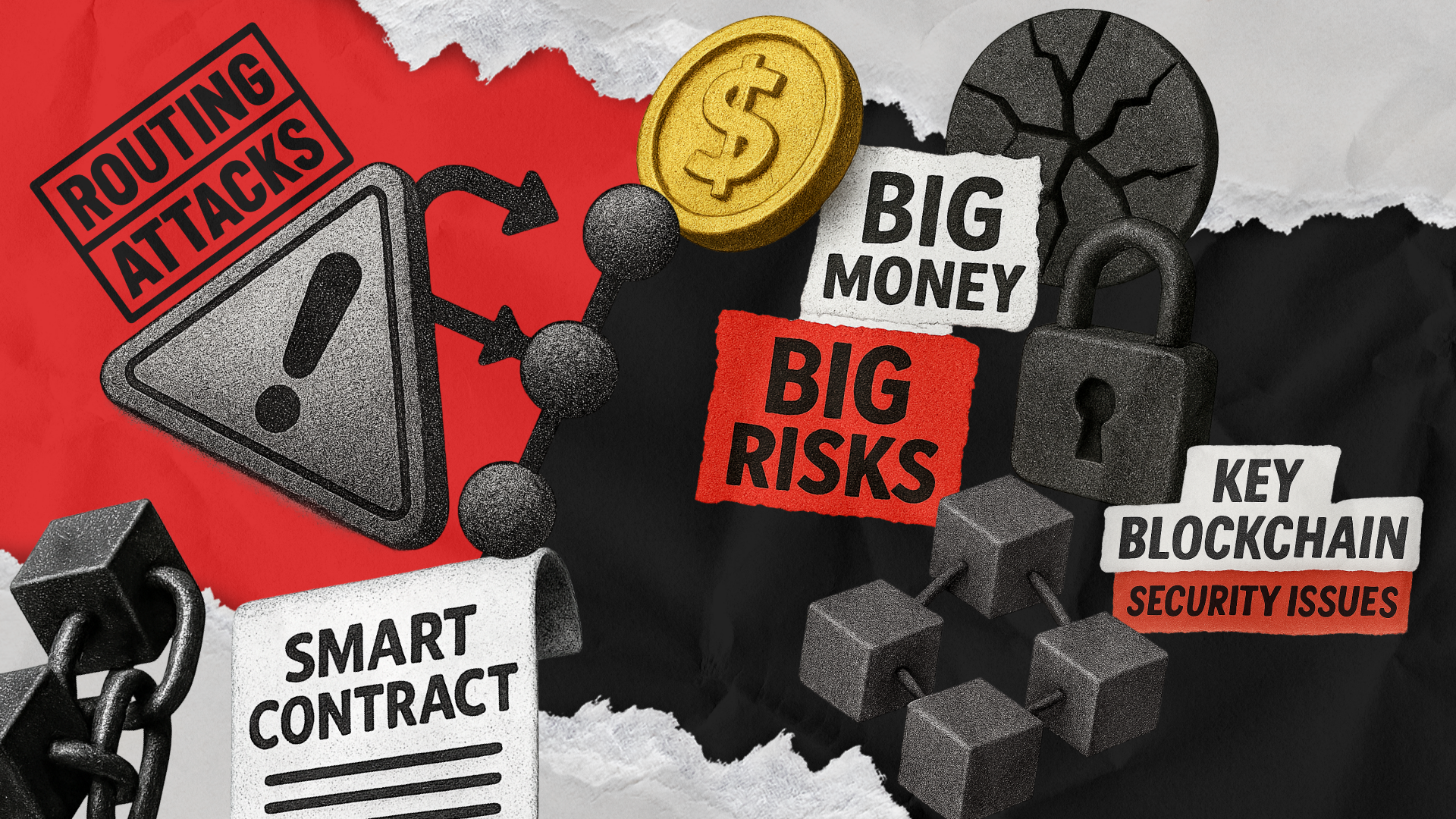 Crypto hack security breach concept showing DeFi protocol vulnerability and blockchain exploit April 2026